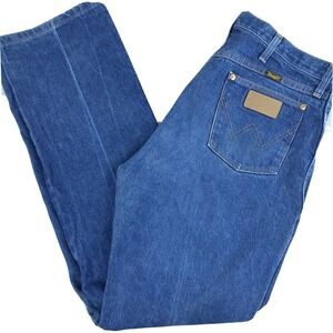 Wrangler 13MWZ Cowboy Cut Rodeo Denim Jeans Men's 36x32 Straight Fit Leg USA